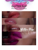 Halloween Lip Gloss Set Sparkling Purple Black Non Stick Lipstick Trio For Party Makeup Beauty Gift