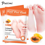 6packs Exfoliating Foot Mask Feet Peeling Mask Spa Socks Smooth Dead Skin Remover Moisturizing Foot Mask