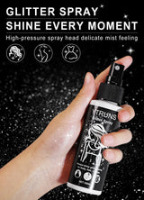 100ml High Gloss Glitter Spray Shiny Sparkling Effect for Body Hair Clothes - Multi-use Sparkle Spray