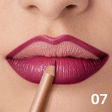 Matte Lip Liner Pencil Nude, Long-Lasting Waterproof, Smudge-Proof, Precise Outline, Smooth Creamy Formula