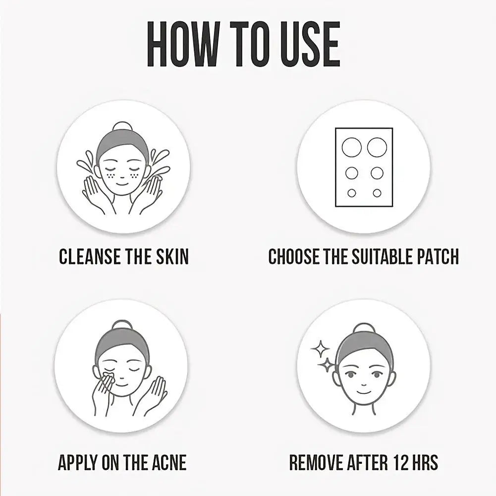 Invisible Pimple Patch Acne Stickers - Acne Removal, Skin Care Concealer For Face Spots, Fade Acne Pimples, Beauty Makeup Tools