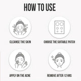 Invisible Pimple Patch Acne Stickers - Acne Removal, Skin Care Concealer For Face Spots, Fade Acne Pimples, Beauty Makeup Tools