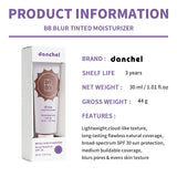 Matte Tinted Moisturizer BB Cream Long-Lasting Smooth Foundation Base Medium Coverage Blur Pores Even Skin Tone Non-greasy Makeu