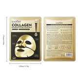 Sadoer Gold Collagen Mask Moisturizing Anti-Aging Anti-Wrinkle Mask Sheet Collagen Mask Skin Care Products