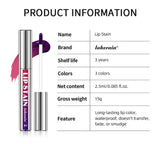 Peel Off Lip Stain Reveal Long Lasting Waterproof Pink Lip Tint Transfer Proof Non-stick Cup Natural Lip Stain Women's Cosmetics