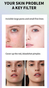 Three Color Mixed Isolation Cream, Normal Color Primer, Moisturizing Concealer, Natural Makeup Effect