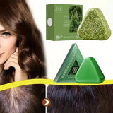 Usman Grass & Platycladus Herbal Shampoo Soap Natural Hair Loss Treat Strengthens Roots Controls Oil Cleanses Scalp Hair Growth