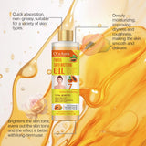 OceAura Papaya Oil for Skin Lightening 7 Days Whitening Body Firming Dark Skin Removal Oil for Muscle Relaxation Massage Thighs