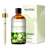 PHATOIL 100ml Aromatherapy Fragrance Oil Coconut & Vanilla Strawberry Cherry Lemon 1/2/3pcs Aroma Oil For Diffuser Candle Making