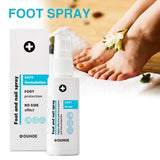 Foot Deodorant Spray Perfume Anti Cracking Nail Feet Odor Care Moisturizing Repairing Shoe Fresheners Foot Odor Removal Spray
