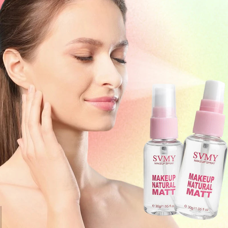 1/2pcs Star Flash Quicksand Makeup Setting Spray,Long-Lasting Makeup Fixer,Matte& Dewy Finish,Oil Control & Hydrating Waterproof