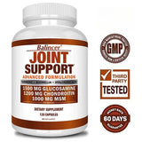 Glucosamine Chondroitin Turmeric Msm Boswellia - Joint Relief and Anti-Inflammatory Support Supplement 120 Capsules