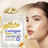 Collagen Firming Capsule Serum, moisturizes and hydrates for smooth skin, contains plant-based squalane, retinol, and vitamin E for deep hydration (0.4g x 30 capsules)/bag - 1 bag