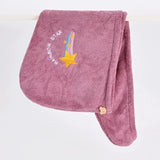 Quickly Dry Hair Hat Towels Super Absorbent Soft Bathroom Women Head Towels Cute Hair Towel Hair Dry Wrap Bonnets