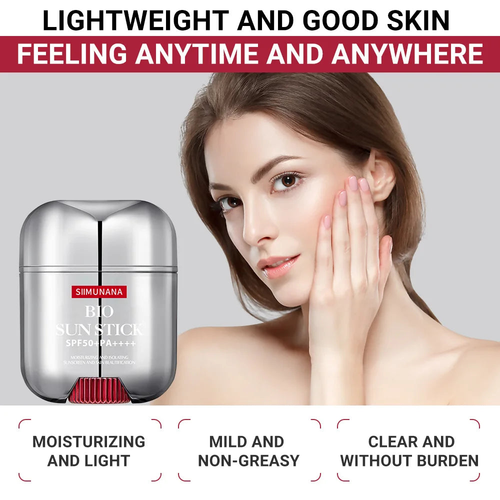 Matte Solar Blocker Isolate Ultraviolet Skin Protector Moisturizer Oil Control Whitening Face Sun Resistant Cream Skin Care Gift