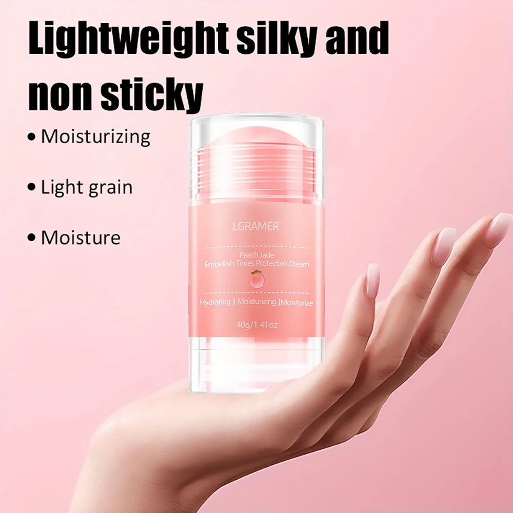 LGRAMER Peach Hand and Foot Cream Deeply Moisturizes and Nourishes the Skin of the Feet, Gentle and Non-Irritating / Anti-Crack