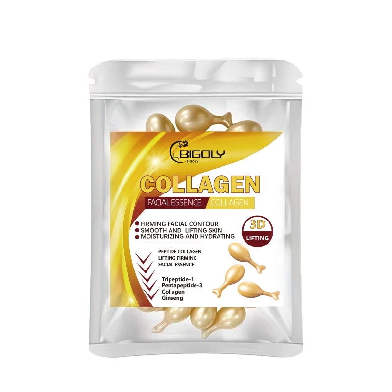 Collagen Facial Essence Capsules – Hydrating & Firming Serum