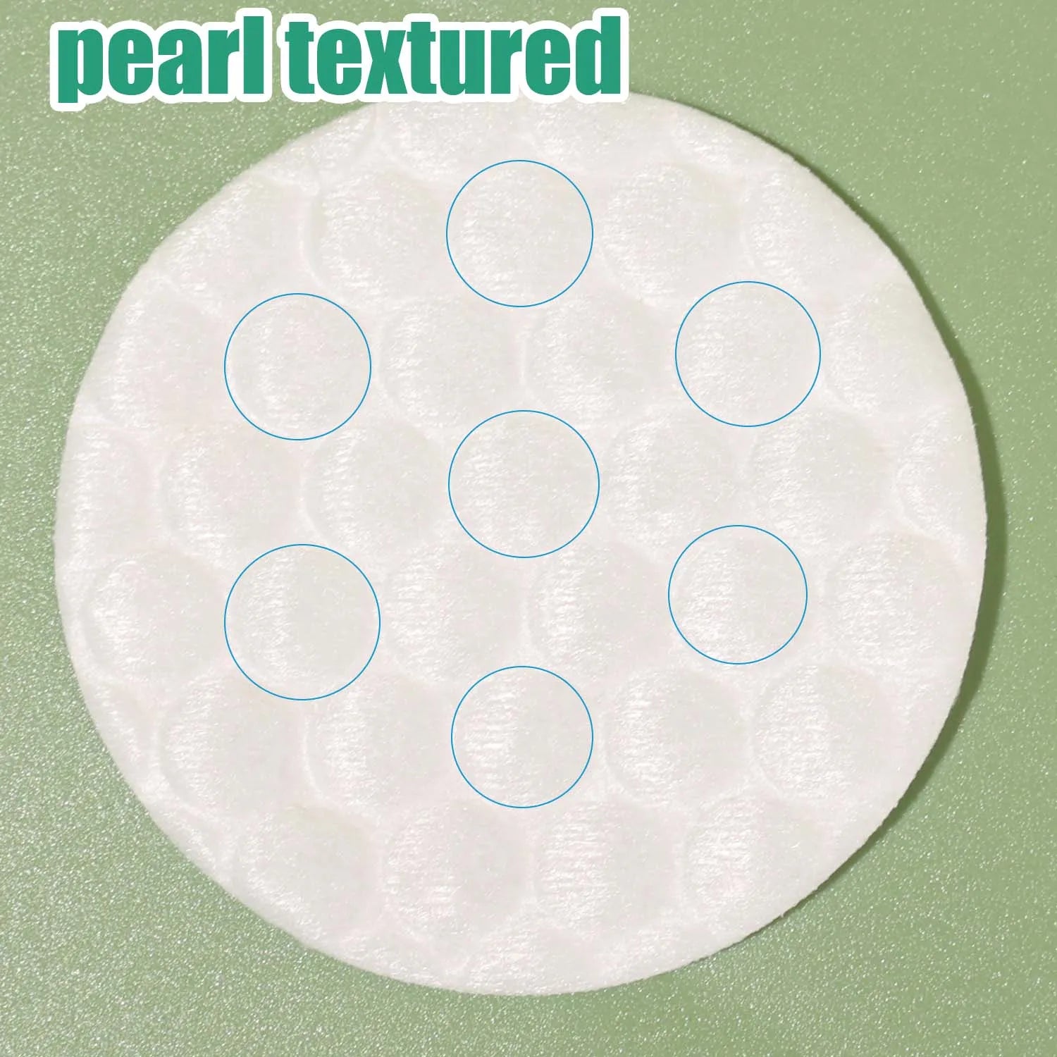 Makeup Remover Cotton Pads Disposable Soft Rounds Dual-Sided Breathable Facial Cleansing for Daily Use & Nail Polish Remover