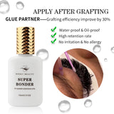 15ml Super Bonder Fixing Agent for Eyelashes Extensions Primer for Lash Glue Help Lash Bonder Adhesive Hardener Professional
