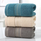 All-cotton Class A Thickened Absorbent Jacquard Polyester-cotton Skin-friendly Face Towel Bath Pure Cotton Towel Adult Towel