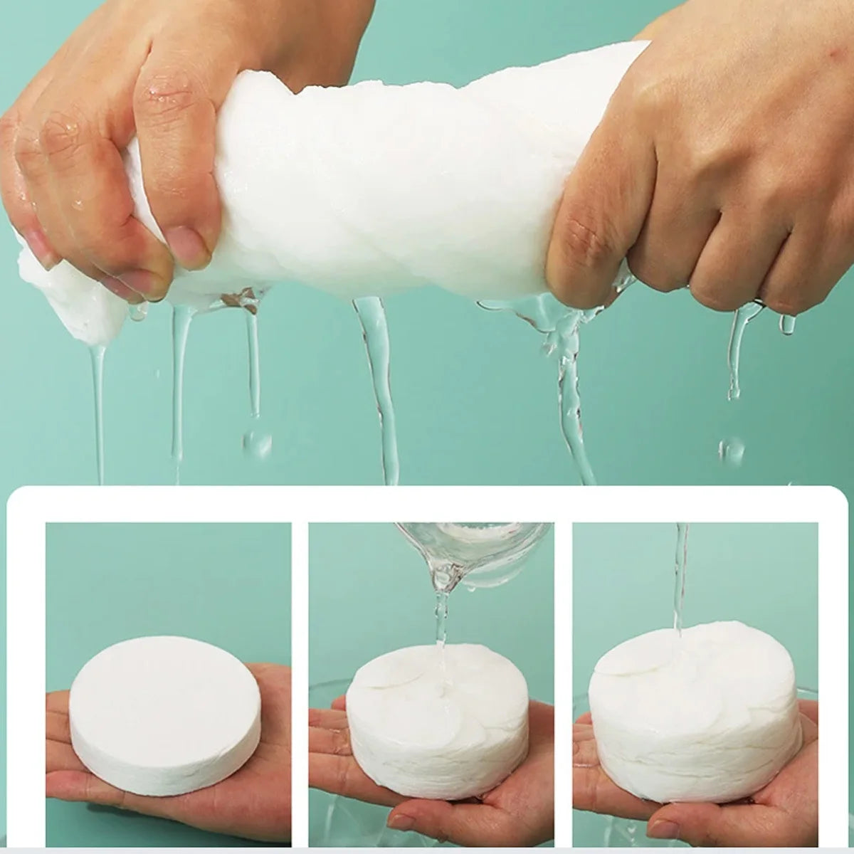 5/10Pcs Soft Thickened Disposable Bath Towels Compressed Portable Towels for Outdoor Travel Hotel Shower Washable