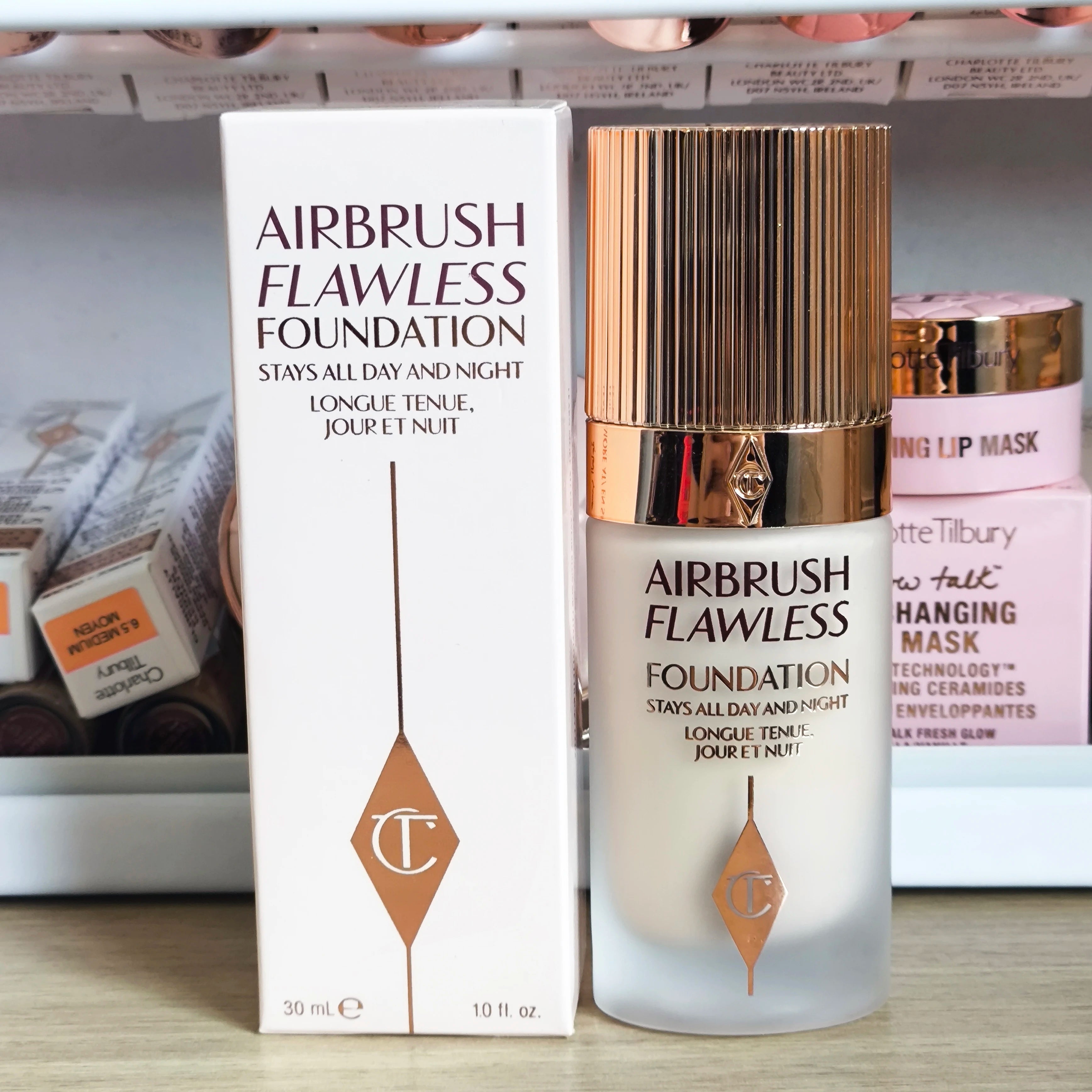 CT Makeup Setting Spray Long-lasting Moisturizing Oil Control Makeup  Liquid Foundation Waterproof Sweat-proof Beauty Cosmetics