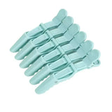 6PCS Alligator Hair Clips Hairdressing Clamps Barber Crocodile Hairpin Claws Section Clip Salon Styling Tools Hair Accessories