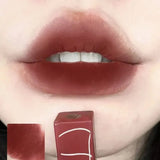 TX010 Thin Tube Matte Lipstick Waterproof Sweatproof Long-Lasting Makeup Resistant Dual Use on Lips And Cheeks