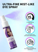 Hair Color Spray Long Lasting Hair Dye Spray Instant Hair Salon Multi Color Hair Colour Cream for Festive Party Socccer Fan Gift