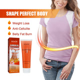 Slimming Gel Fat Burning Cream Body Sculpting Metabolism Sexy Body Shaping Weight Loss Tighten Skin Elasticity Hot Sweat Cream