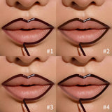 Lip Liner Pencil Peel Off Lip Stain Tattoo Long Wearing Matte Waterproof Smudge Proof Transfer Proof Lip Cosmetic For All Day