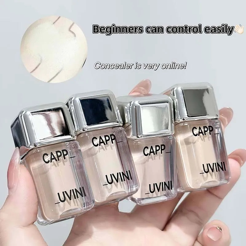 Cappuvini Crystal Ice Concealer Cream Covers Dark Circles And Acne Scars Brightens Skin Tone And Contours For Daily Makeup