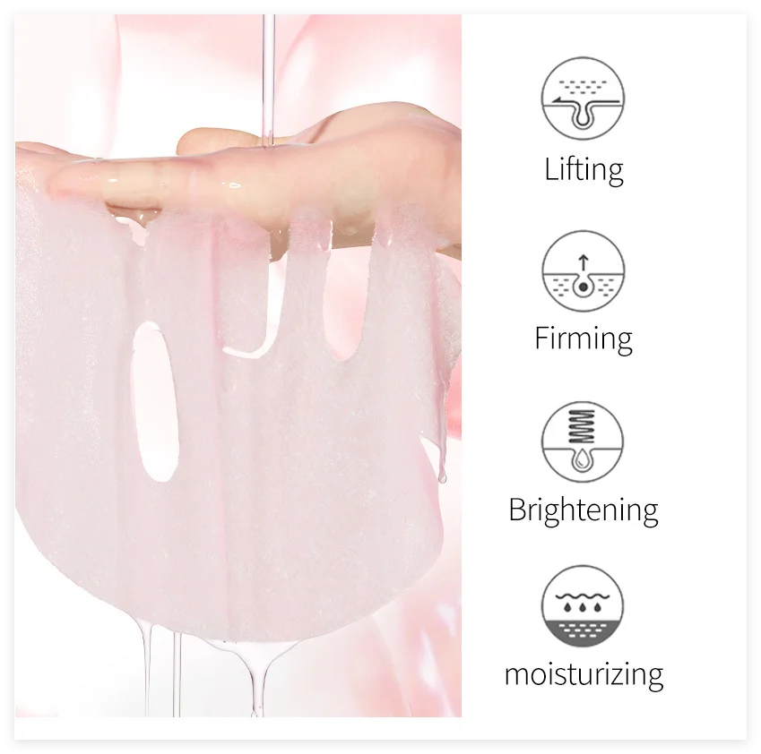 Overnight Collagen Mask Salmon DNA PDRN Face Mask For Glass Glow Skin Elasticity Hydrating Firming Smooth korean Skincare