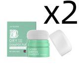Matte Dry Shampoo Puff Instant Oil Control Lift Root Fluffy Hair Refresh Scalp Portable Matte Finish Hair Care Dry Hair Powder