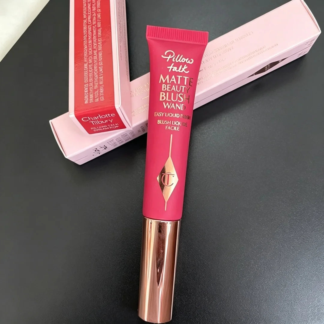 Charlotte Tilbury Peachy Blush For Cheeks Easy To Blend&Eyeshadow Contour Palette To Enhance Facial Features And Add Dimension