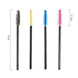 25/50/100 Pcs Eyelash Brushes Mascara Wands Eyelash Makeup Brush Spoolies for Eyebrow Eye Lash Extension Removing Beauty Tools
