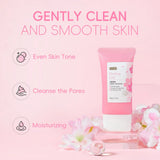 Sakura Face Deep Cleaning Exfoliating Gel Skin Care Whitening Moisturizer Repair Facial Scrub Skin Care 60g