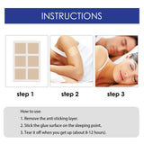 Natural Sleep Aid Patches Calming Body Stickers Relaxing Night Care Skin Friendly Long Lasting Nighttime Comfort Patch For Adult