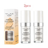 1/2PCS 30ml Tinted Moisturizer Lightweight Sheer Foundation SPF Skin Tint for Hydration Sun Protection Rejuvenating Coverage