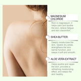 Shea Butter Body Lotion Moisturizing Magnesium Body Butter Nourishing Skin Soft Smooth Soothes Muscles Body Skincare Cream
