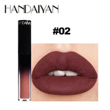 12 Color Halloween Dark Lip Gloss Matte Colorful Non Fade Liquid Lipstick Kit Waterproof Lasting Black Red Blue Velvet Lipsticks