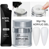 150g Large Capacity Nail Extension Gel Acrylic Semi-Permanent UV/LED Gel Varnish Suitable for DIY Design Nail Art Extension Tool