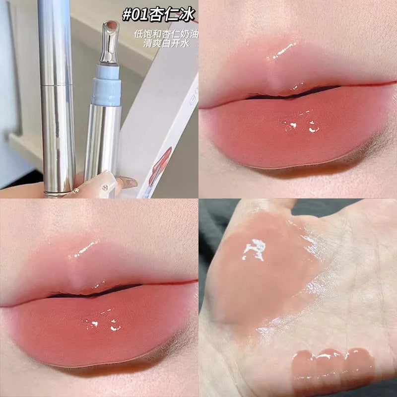 HERORANGE Mirror-like Lip Gloss, Long-Lasting Moisturizing Lip Gloss, Suitable for All Skin, Valentine's Day Gift, Birthday Gift