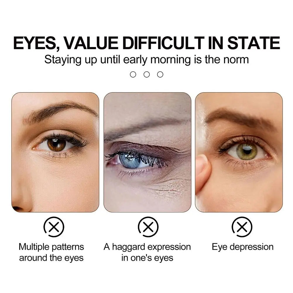 Retinol Eye Cream Stick Anti Aging Fade Dark Circles Under the Eyes Remove Eye Bags Moisturizing Firming Skin Eyes Care
