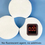 300/600/1200Pcs Pearl Pattern Makeup Remover Cotton Facial Cleaning Thick Cotton Pad Women Travel Makeup Remover For Dry Wet Use
