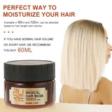 PURC No Steam Hair Mask Intensive Repair Dry Damaged Hair Smooth Silky Anti-Breakage Volumizing Hair Spa Treatment Conditioner