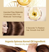 PURC No Steam Hair Mask Intensive Repair Dry Damaged Hair Smooth Silky Anti-Breakage Volumizing Hair Spa Treatment Conditioner
