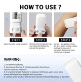 Lakerain Exfoliating Body Stick Multiple Glycolic Acid Cleaning Long-lasting Moisturizing Nourishing Smoothing Skin Care
