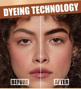 HANDAIYAN 5-color brush head peel-off eyebrow tint Waterproof, long-lasting, and smudge-proof peel-off eyebrow tint