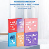 Hand Soap Tablet Refills 8pcs Foaming Hand Wash Tablet Refills Refreshing Fragrance Hand Washing Tool for Business Trip Travel